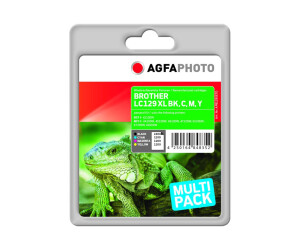 AgfaPhoto Multi pack - 4er-Pack - Schwarz, Gelb, Cyan,...