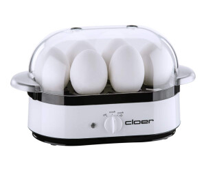 Cloer 6081 - egg cooker - 350 W - white