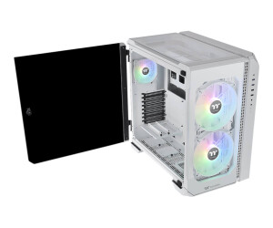 Thermaltake View 51 TG Snow - ARGB Edition - Tower - ATX - Side part with window (hardened glass)