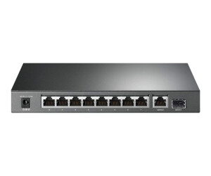 TP-LINK TL-SG1210P - Switch - unmanaged - 8 x 10/100/1000 (PoE+)