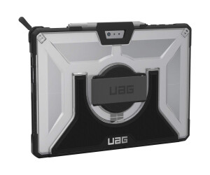 Urban Armor Gear UAG Rugged Case for Surface Pro 7+/7/5/LTE/4 W/Handstrap & Shoulder Strap - ICE - rear cover for tablet - resistant - black, ICE - for Microsoft Surface Pro (mid -2017)