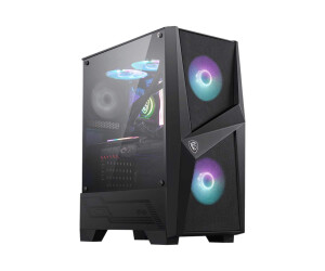 MSI MAG Forge 100R - Tower - ATX - Seitenteil mit Fenster...