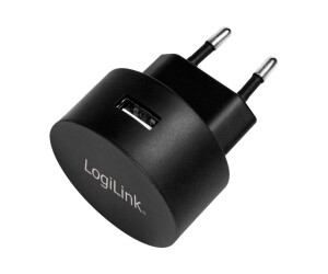 LogiLink USB wall charger - Netzteil - 10.5 Watt - 2.1 A...