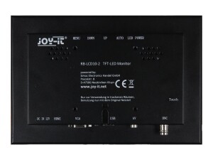 Joy-IT 10.1" Touchscreen Display V2 - Bildschirm - IPS - 25.7 cm (10.1")