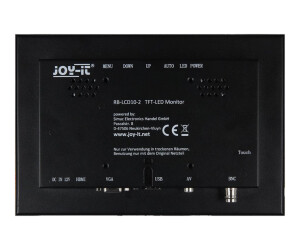 Joy-IT 10.1" Touchscreen Display V2 - Bildschirm - IPS - 25.7 cm (10.1")