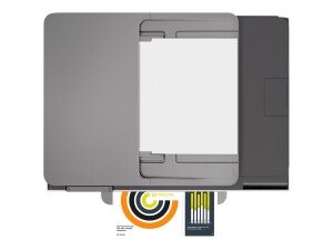 HP Officejet Pro 8024 All-in-One - Multifunktionsdrucker - Farbe - Tintenstrahl - 216 x 297 mm (Original)
