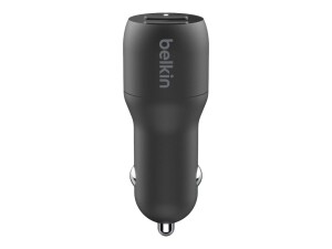 Belkin Boost Charge Dual Charger - Auto -power supply -...