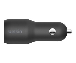 Belkin Boost Charge Dual Charger - Auto -power supply -...