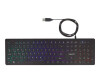 Delock keyboard - backlit - USB - QWERTZ - German
