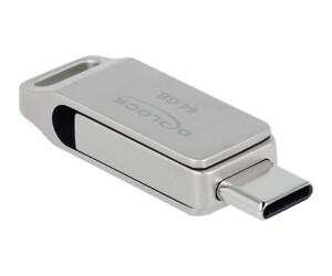 Delock USB flash drive - 64 GB - USB 3.2