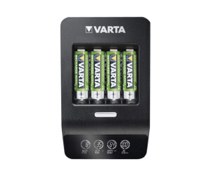 Varta LCD ULTRA FAST CHARGER+ - 0,25 Std. Batterieladegerät - (für 4xAA/AAA)