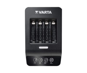 Varta LCD Ultra Fast Charger+ - 0.25 hours. Battery charger - (for 4xaa/aaa)