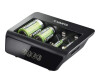 Varta LCD Universal Charger+ - 4 Std. Batterieladegerät - (für 4xAA/4xAAA, 4xD, 4xC, 1x9V)