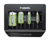 VARTA LCD Universal Charger+ - 4 hours of battery charger - (for 4xaa/4xaAA, 4xD, 4xc, 1x9v)