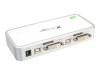 InLine KVM Switch - DVI - 2-fach - USB (4-fach) - mit Audio