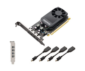 PNY NVIDIA Quadro P1000 - Grafikkarten - Quadro P1000