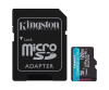 Kingston Canvas Go! Plus - Flash-Speicherkarte (microSDXC-an-SD-Adapter inbegriffen)