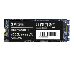 Verbatim VI560 S3 - SSD - 1 TB - Intern - M.2 2280