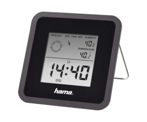 Hama TH50 - Thermo -Hygrometer - Digital - Black