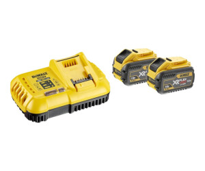 DEWALT DCB132X2-QW - Batterieladegerät + Batterie 2 x