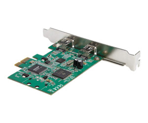 StarTech.com 2 Port 1394a FireWire PCI Express Schnittstellenkarte