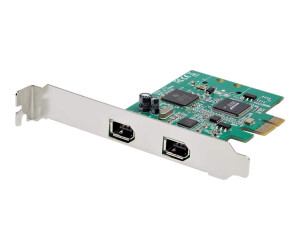 StarTech.com 2 Port 1394a FireWire PCI Express Schnittstellenkarte