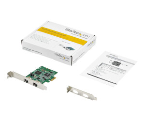 StarTech.com 2 Port 1394a FireWire PCI Express Schnittstellenkarte