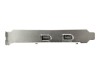 StarTech.com 2 Port 1394a FireWire PCI Express Schnittstellenkarte