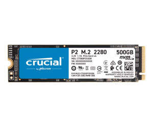 Micron Crucial P2 - SSD - 500 GB - intern - M.2 2280 -...