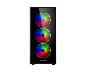 Sharkoon TG5 PRO RGB - Tower - ATX - Seitenteil mit Fenster (gehärtetes Glas)