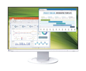 EIZO FlexScan EV2360-WT - LED-Monitor - 57.2 cm (22.5")