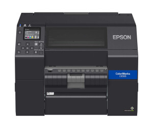 Epson Colorworks CW -C6500PE - label printer - color - ink beam - roll (21.59 cm)