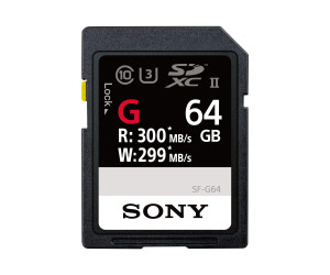 Sony SF-G Series SF-G64-Flash memory card