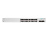 Cisco Business 220 Series CBS220-24T -4X - Smart - Smart - 24 x 10/100/1000 + 4 x 10 Gigabit SFP + (Uplink)