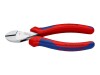 KNIPEX X -CUT - Side cutter - Chrome vanadium steel - plastic - blue/red - 16 cm - 175 g