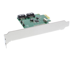 InLine Schnittstellenkarte - 2-fach SATA 6Gb/s - x1 PCIe...