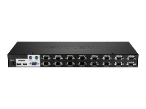 TRENDnet TK 1603R - KVM-/USB-Switch - 16 x KVM / USB