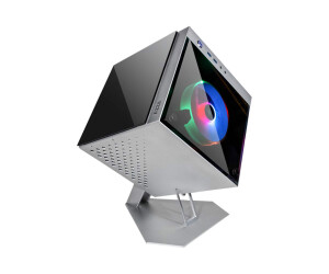 AZZA Cube Mini 805 - Mini-ITX Tower - Seitenteil mit Fenster (gehärtetes Glas)