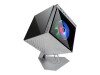 AZZA Cube Mini 805 - Mini-ITX Tower - Seitenteil mit Fenster (gehärtetes Glas)