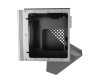 AZZA Cube Mini 805 - Mini-ITX Tower - Seitenteil mit Fenster (gehärtetes Glas)