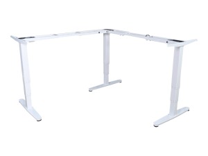 EQUIP Ergo L-Form ELEK. Desk frame seat-stand gray