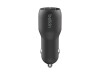 Belkin BoostCharge Dual Charger - Auto-Netzteil - 24 Watt - 4.8 A - 2 Ausgabeanschlussstellen (USB)