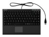 KeySonic ACK-540U+ - Tastatur - mit Touchpad