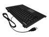 KeySonic ACK-540U+ - Tastatur - mit Touchpad